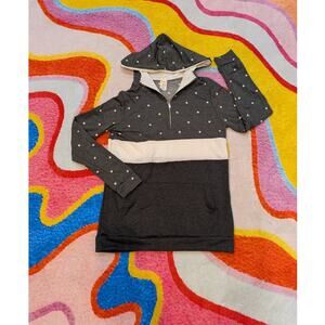 7th Ray 7th Ray Gray/White Hoodie Shirt